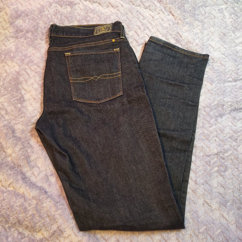 Lucky Brand Dark Blue Zoe Skinny women's jeans, Size 14